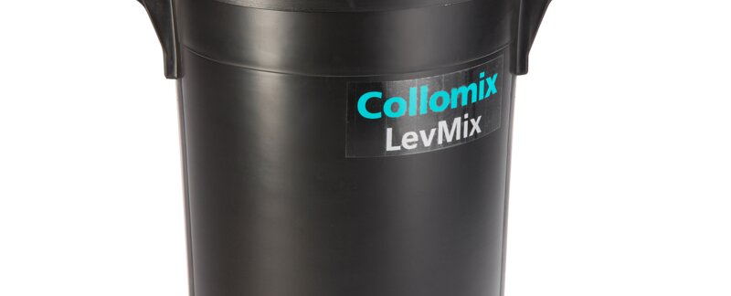 Mixing bucket 17 gallons for LevMix fluid mixer Collomix